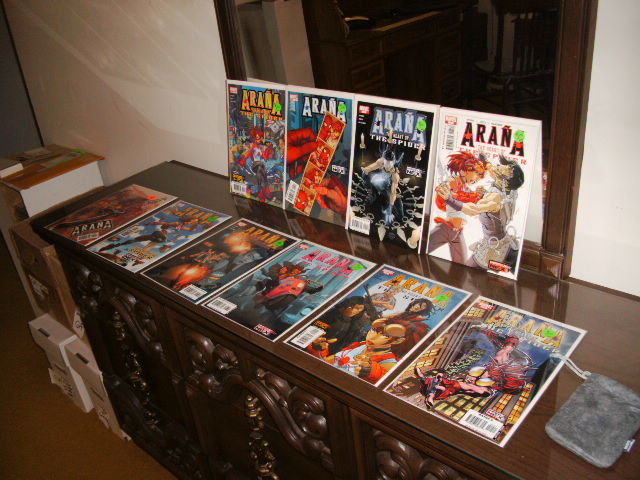 Arana The Heart of the Spider comic collection first 10 issues near mint to mint