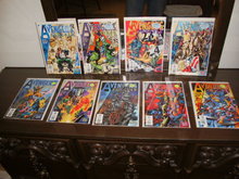 Miscellaneous Avengers Forever collection of 9 comic books mostly mint