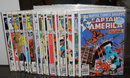 Captain America collection of 20 comic books mostly mint
