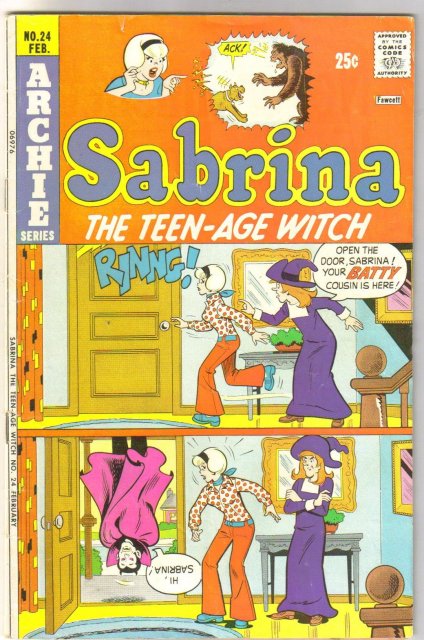 Sabrina the Teen-age Witch #24 comic book very good/fine 5.0