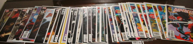Huge Daredevil comic book collection of 40