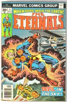 The Eternals #3 comic book very fine/near mint 9.0
