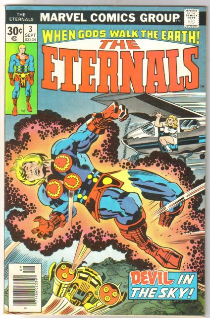 The Eternals #3 comic book very fine/near mint 9.0