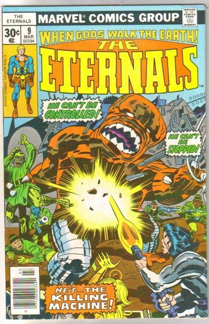 The Eternals #9 comic book near mint 9.4