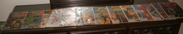 Ghost comic book collection of 12
