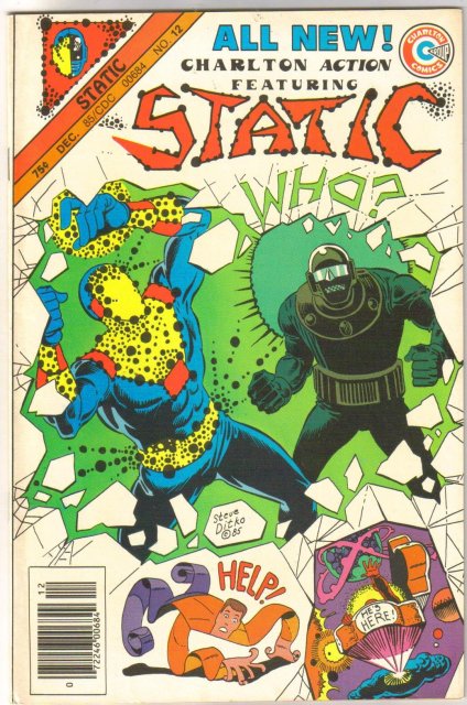 Static #12 comic book near mint 9.4