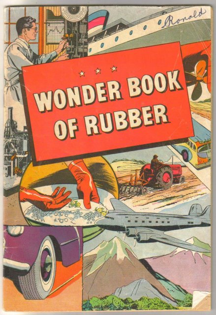 B.F. Goodrich Wonder Book of Rubber comic book