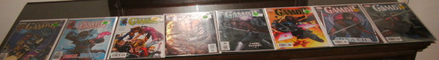 Gambit 8 issue comic book collection mint 9.8