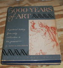5000 YEARS OF ART in western civilization by Aline Louchheim