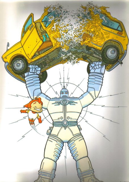The Big Boy and Rusty the Boy Robot #2