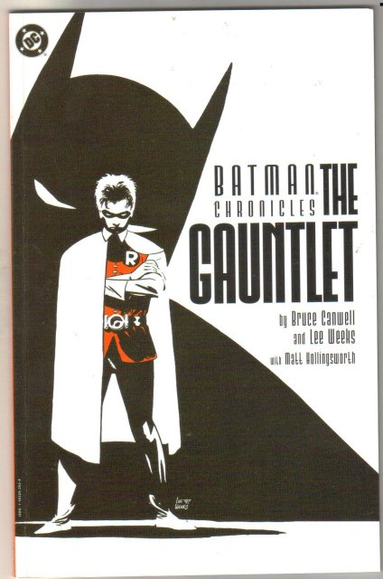 Batman Chronicles The Gauntlet trade paperback near mint 9.4