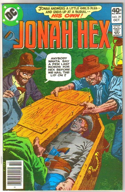 Jonah Hex #29 comic book very fine/near mint 9.0