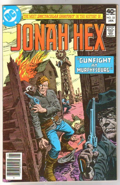 Jonah Hex #32 comic book near mint 9.4