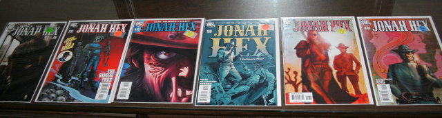 Jonah Hex 2006 series collection of 6 comic books nm to mint