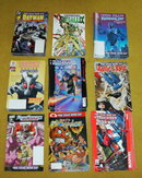 Free Comic Book Day comics. Selection from 9. 2002 and 2003.