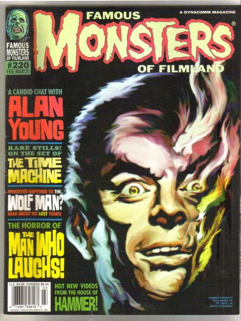 Famous Monsters of Filmland magazine #220 near mint 9.4