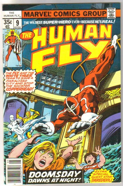 The Human Fly #9 comic book near mint 9.4