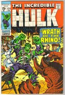 Incredible Hulk #124 comic book very good/fine 5.0