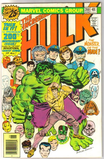 Incredible Hulk #200 comic book very fine 8.0