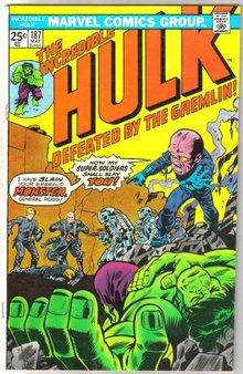 Incredible Hulk #187 comic book very fine 8.0