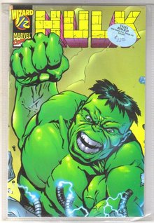 Wizard 1/2 Hulk comic book mint
