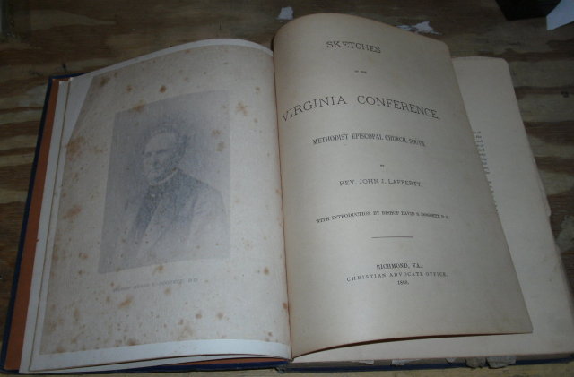 Sketches Virginia Conference 1880 by Lafferty