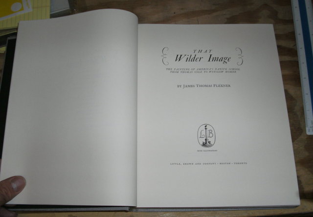 That Wilder Image 1962 art book --hardback