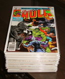 Incredible Hulk comic book collection of 40 all different high grade issues 253 thru 310