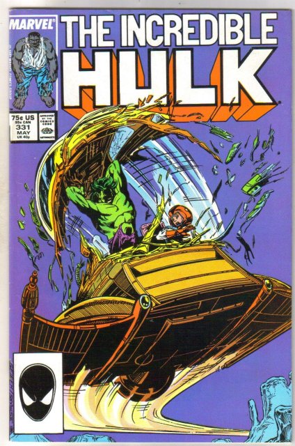 Incredible Hulk #331 comic book very fine 8.0
