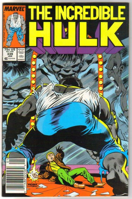 Incredible Hulk #339 comic book near mint 9.4