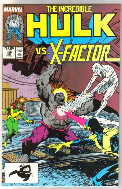 Incredible Hulk #336 comic book near mint 9.4