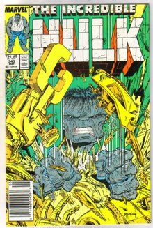 Incredible Hulk #343 comic book mint 9.8