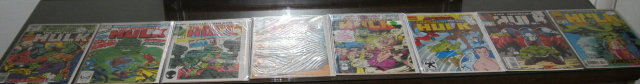 Incredible Hulk first series comic book collection of 8 annuals mostly mint 9.8