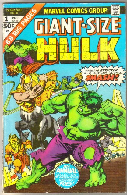 Giant-Size Hulk #1 comic book very good/fine 5.0