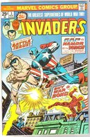 Invaders #3 comic book very fine/near mint 9.0