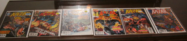 Kazar Volume 2 6 issue assortment of comic books