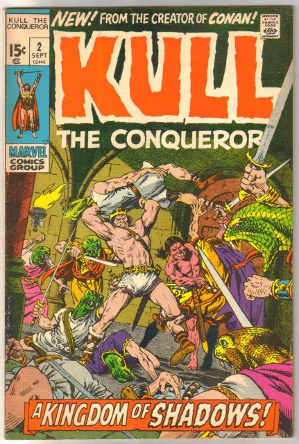 Kull the Conqueror #2 comic book very fine 8.0