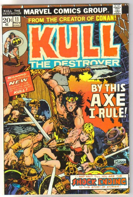 Kull the Conqueror #11 comic book very fine 8.0