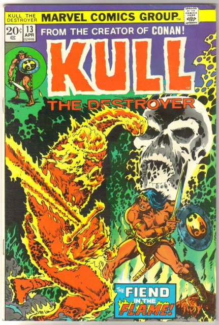 Kull the Conqueror #13 comic book very fine/near mint 9.0