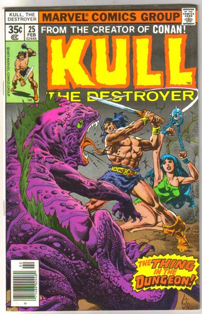 Kull the Conqueror #25 comic book very fine/near mint 9.0
