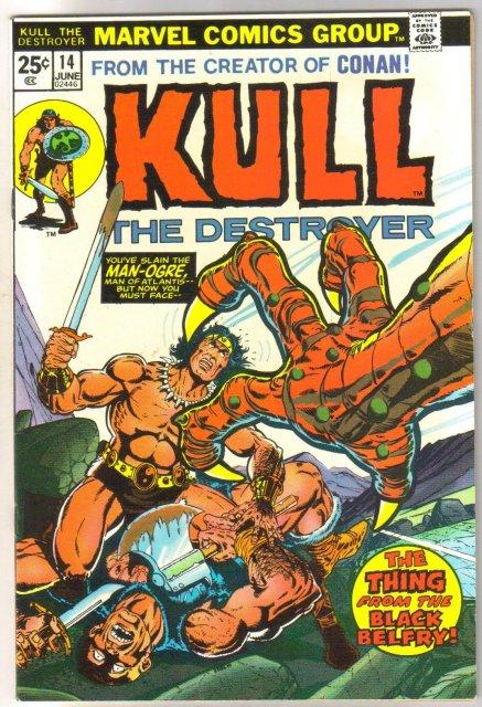 Kull the Conqueror #14 comic book near mint 9.4