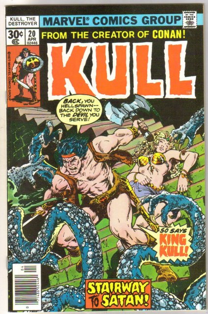 Kull the Conqueror #20 comic book near mint 9.4