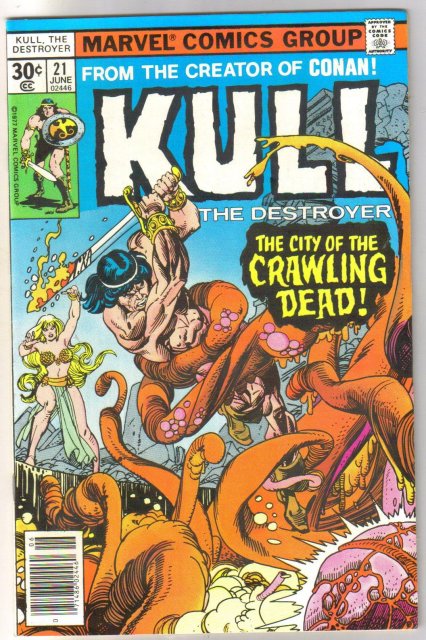 Kull the Conqueror #21 comic book near mint 9.4