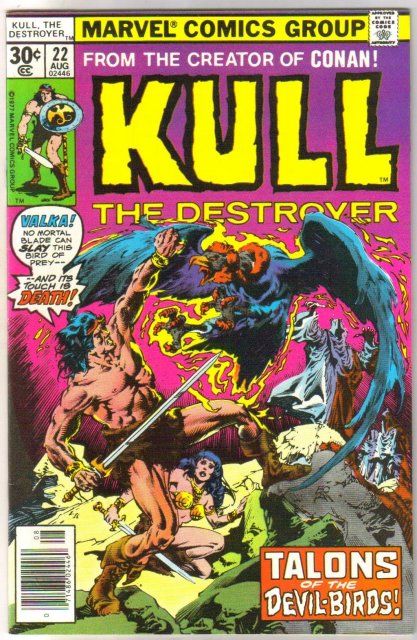 Kull the Destroyer #22 comic book near mint 9.4