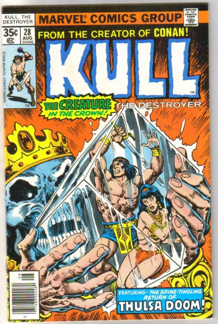 Kull the Destroyer #28 comic book near mint 9.4
