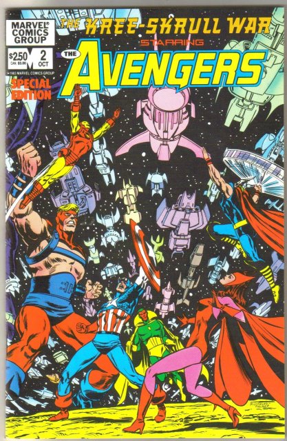 Kree-Skrull War Starring Avengers #2 comic book mint 9.8
