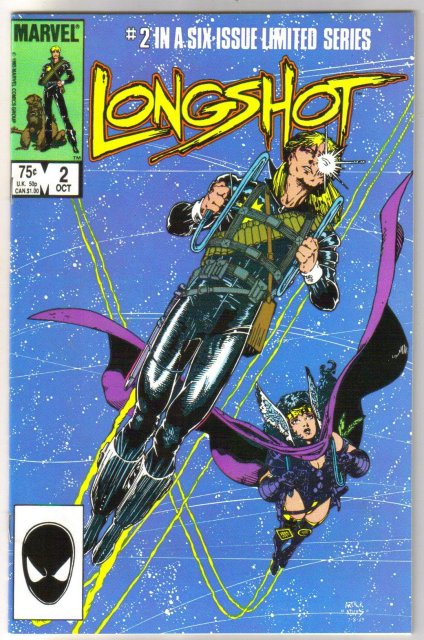 Longshot #2 comic book near mint 9.4
