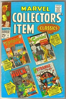 Marvel Collectors' Item Classics #6 comic book very good/fine 5.0