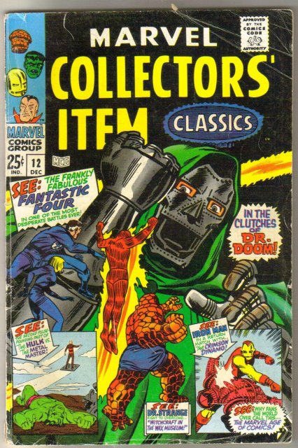 Marvel Collectors' Item Classics #12 comic book very good/fine 5.0