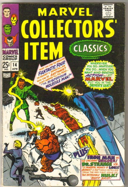 Marvel Collectors' Item Classics #14 comic book very good/fine 5.0